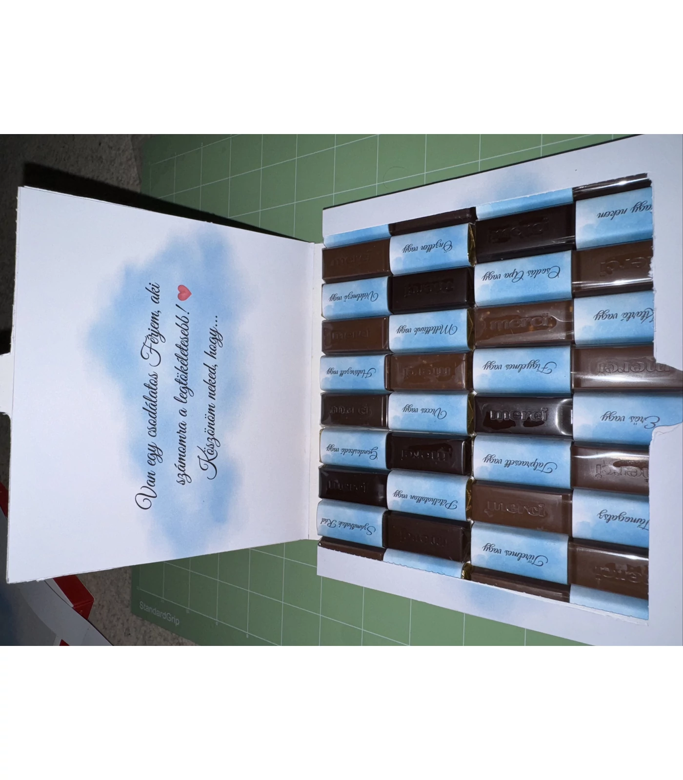 Merci - Személyes üzenettel 400 gramm