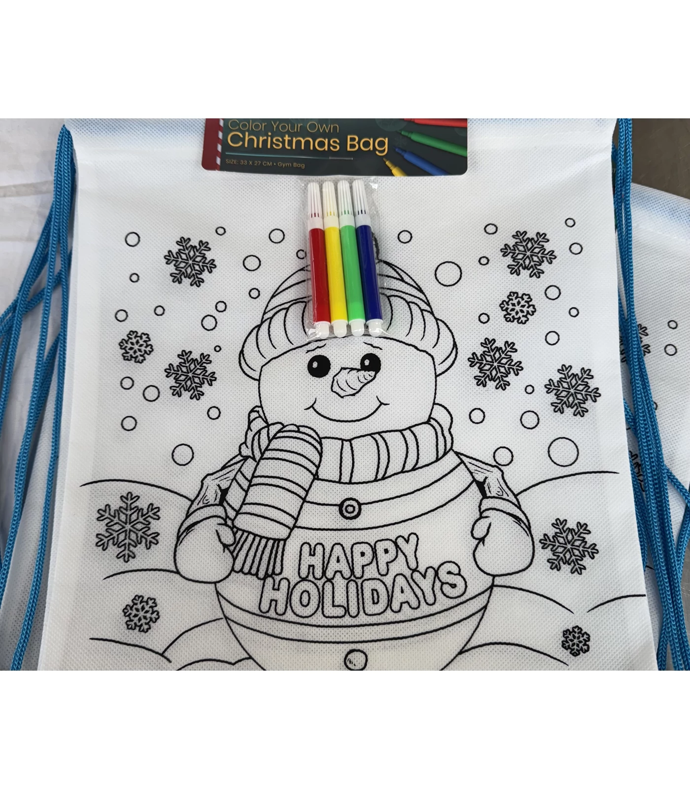 Színezhető tornazsák