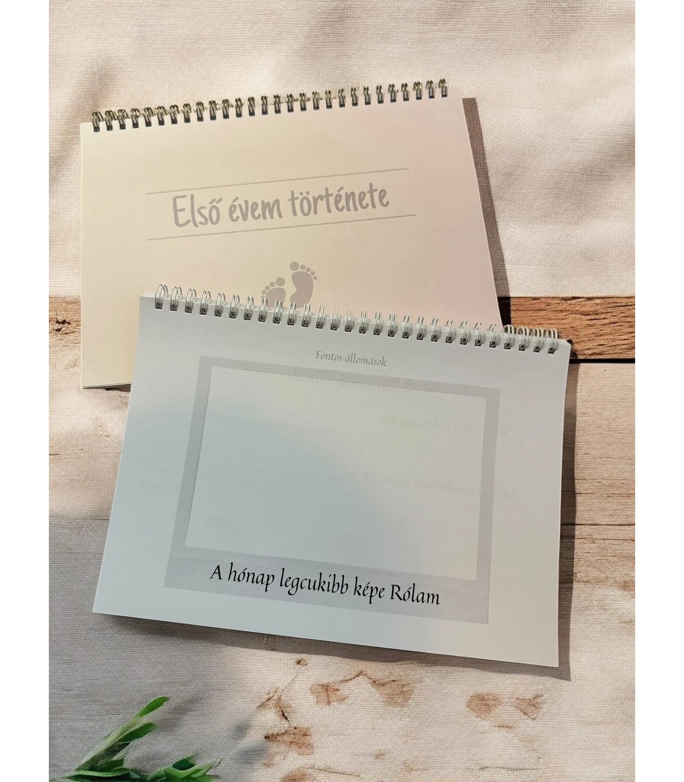 Első évem története - Baba emlékkönyv