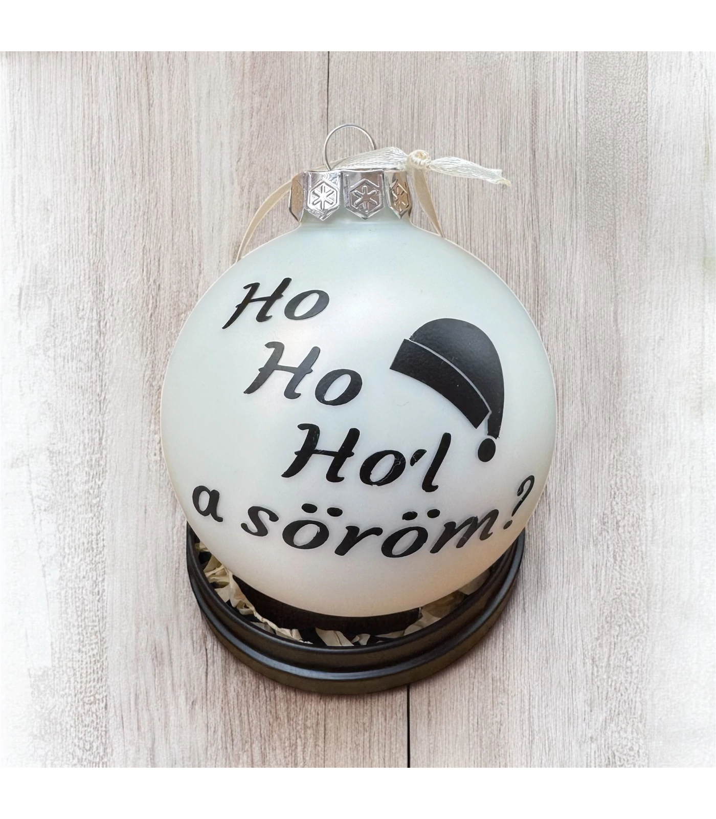 Karácsonyfagömb - Ho’l a söröm? 