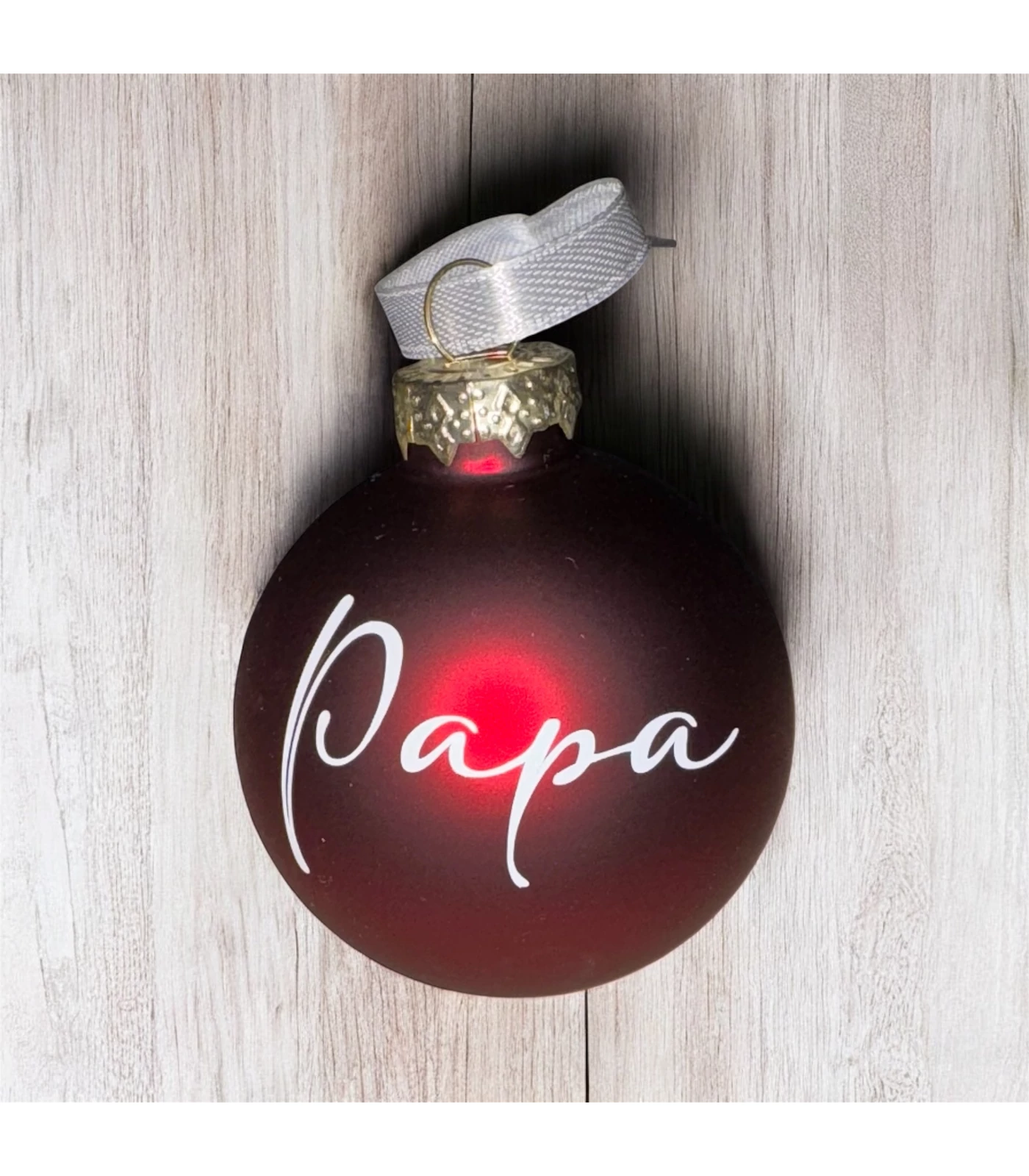 Karácsonyfagömb Papa