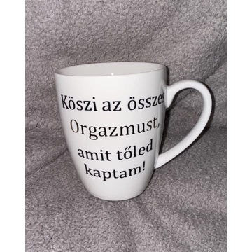 Bögre - Köszi az összes orgazmust