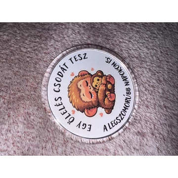 Hűtőmágnes - Egy ölelés csodát tesz