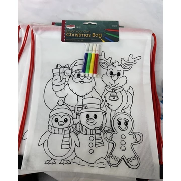 Színezhető tornazsák