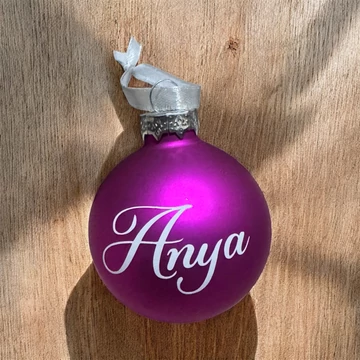 Karácsonyfagömb Anya