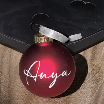 Karácsonyfagömb Anya