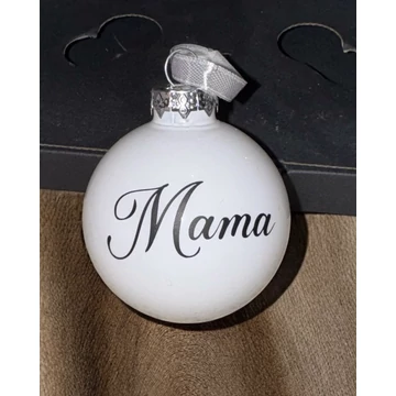 Karácsonyfagömb Mama